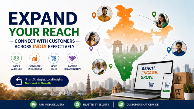 Expand Your Reach: Connect with Customers Across India Effectively