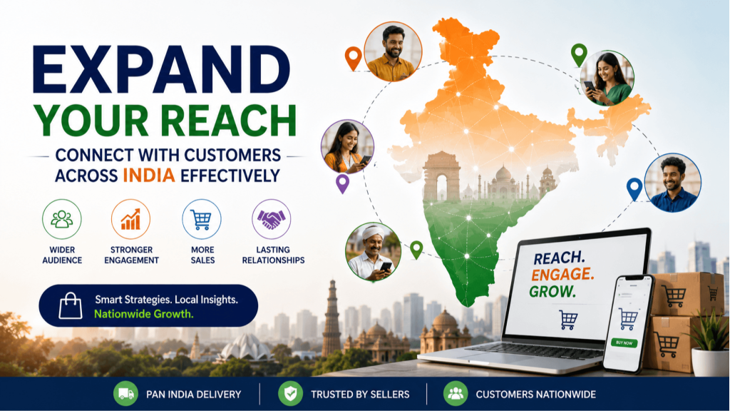 Expand Your Reach: Connect with Customers Across India Effectively