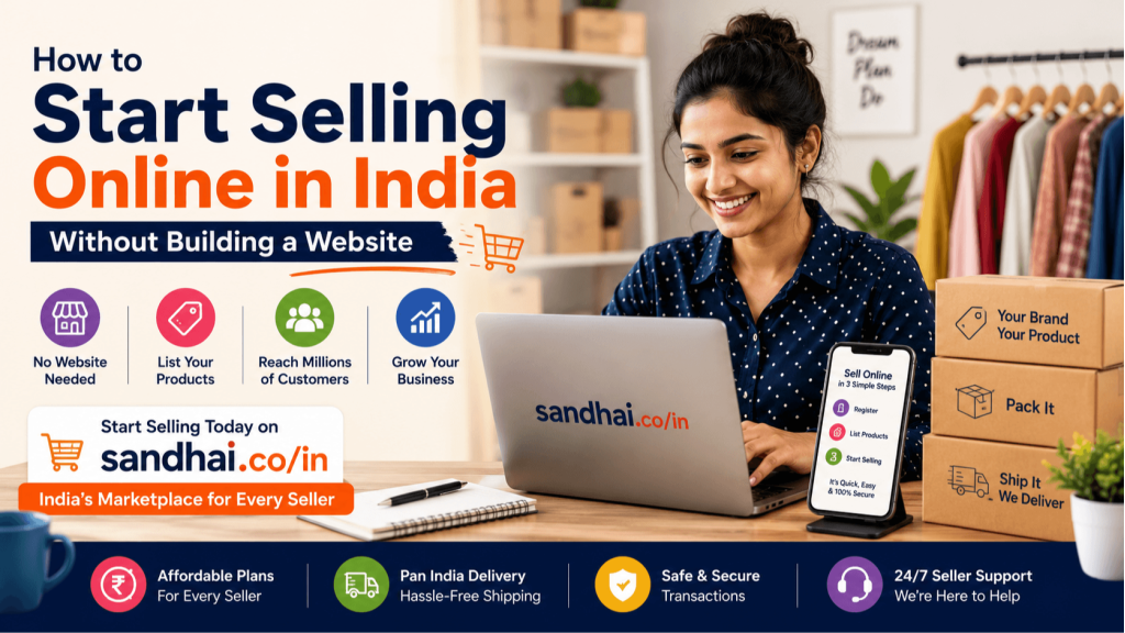 How to Start Selling Online in India Without Building a Website